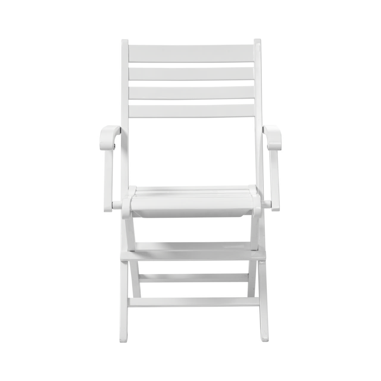York Folding Chair - White