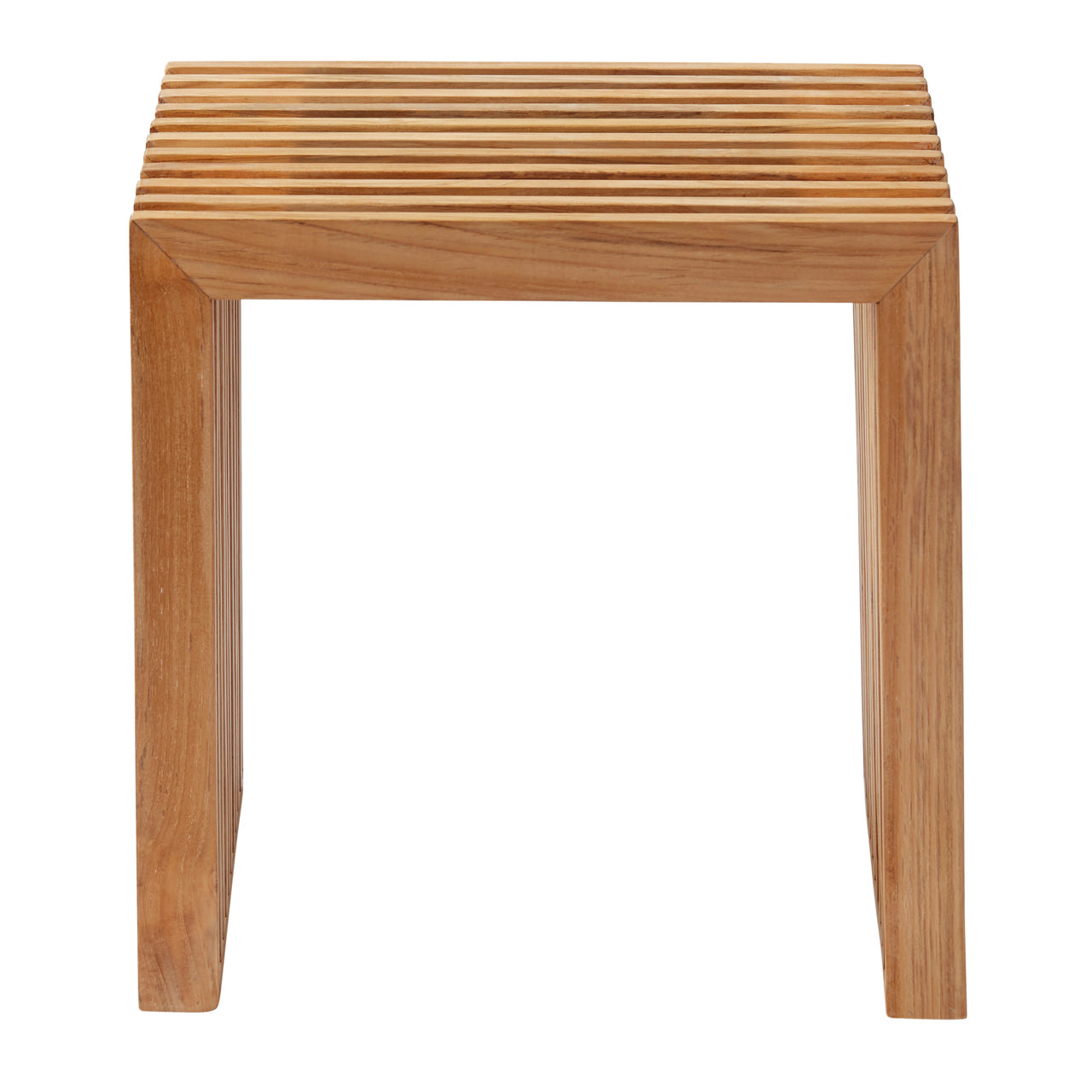Rib Stool - Teak