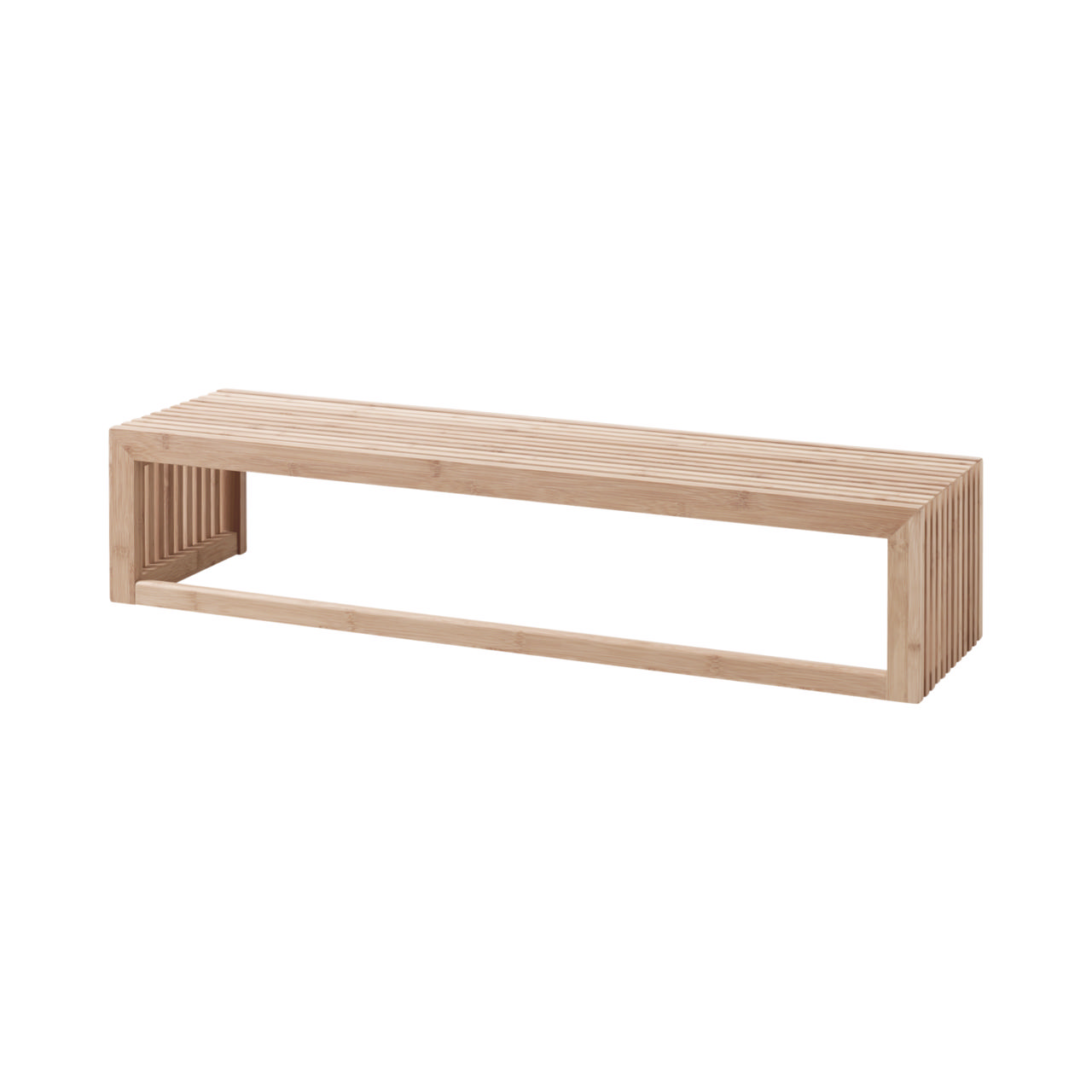  Rib Large Wardrobe Shelf - Bamboo