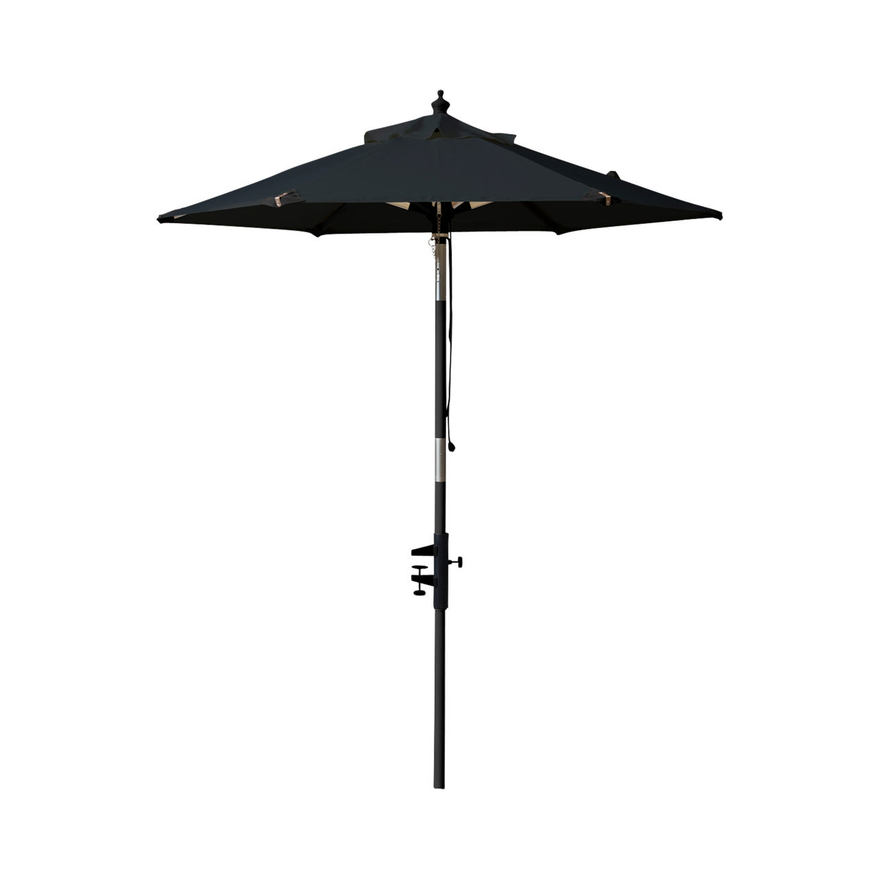 Shade Balcony Parasol Nero - Full Black