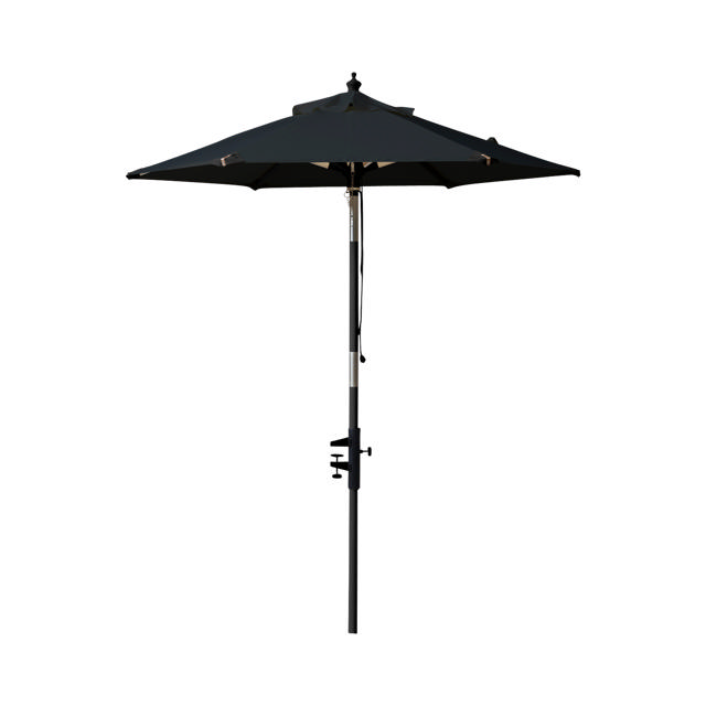 Shade Balcony Parasol Nero - Full Black