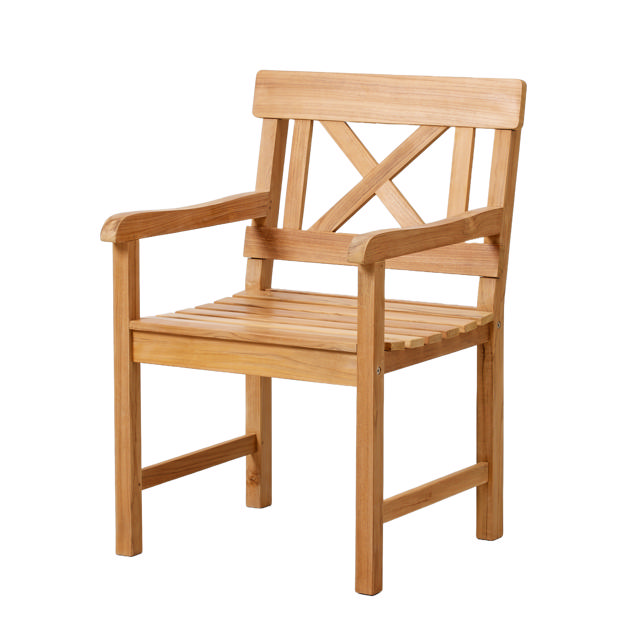 Sofiero Set - Three-Seater Bench, Two Chairs & Table - Teak