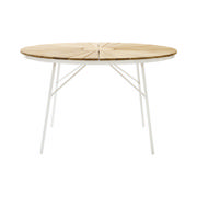 Ellen Table - White 110 cm
