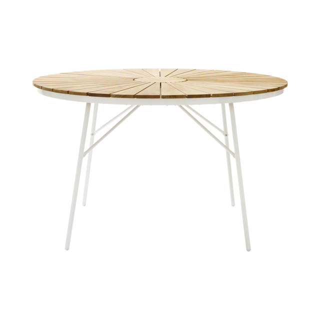 Ellen Table - White 110 cm