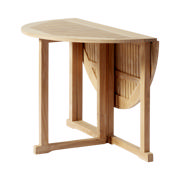 Butterfly Folding Table - Teak 110 cm