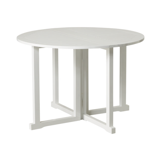 Butterfly Folding Table - White 110 cm