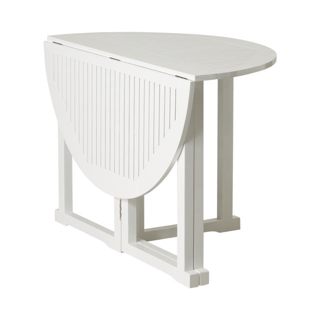 Butterfly Folding Table - White 110 cm
