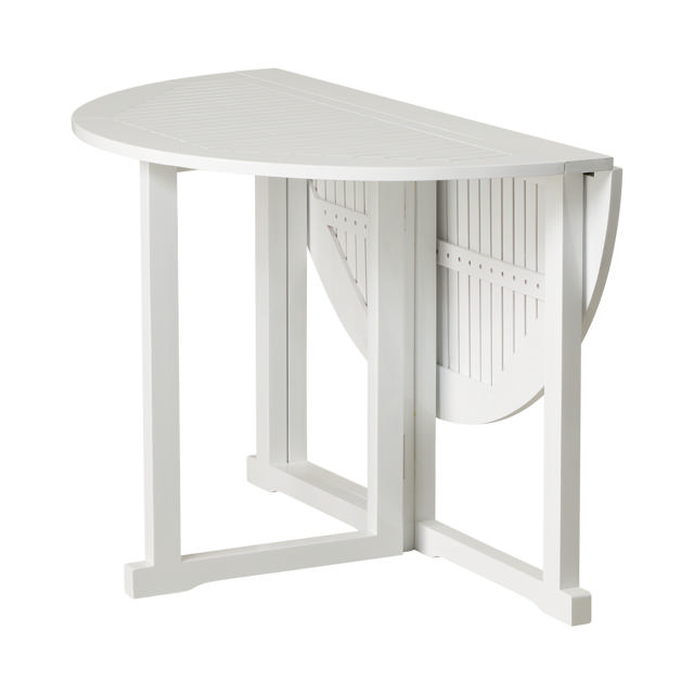 Butterfly Folding Table - White 110 cm