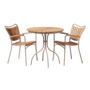 Ellen Outdoor Chair - Sandy Grey