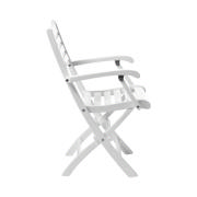 York Folding Chair - White