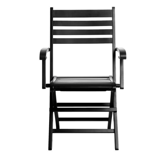 York Folding Chair - Black