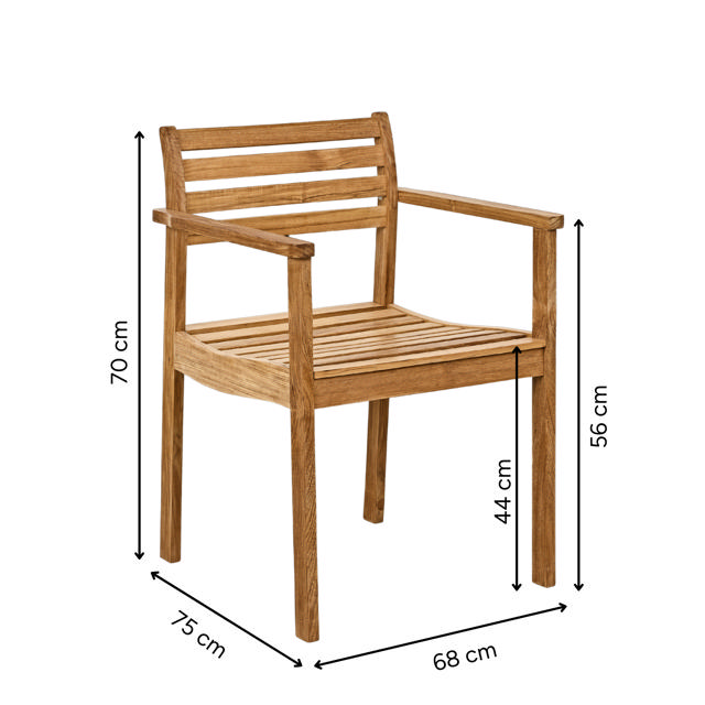 Rosenholm Garden Chair - Teak