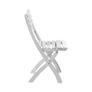 Clarish Folding Chair - White