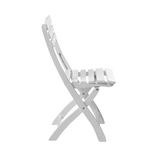 Clarish Folding Chair - White