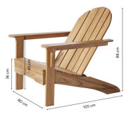 Adirondack Chair - Teak