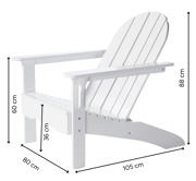 Adirondack Chair - White