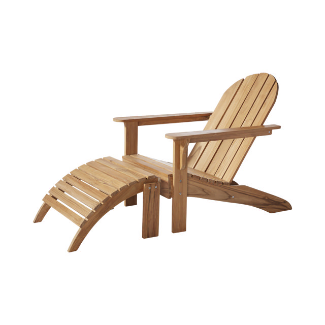 Adirondack Footstool - Teak