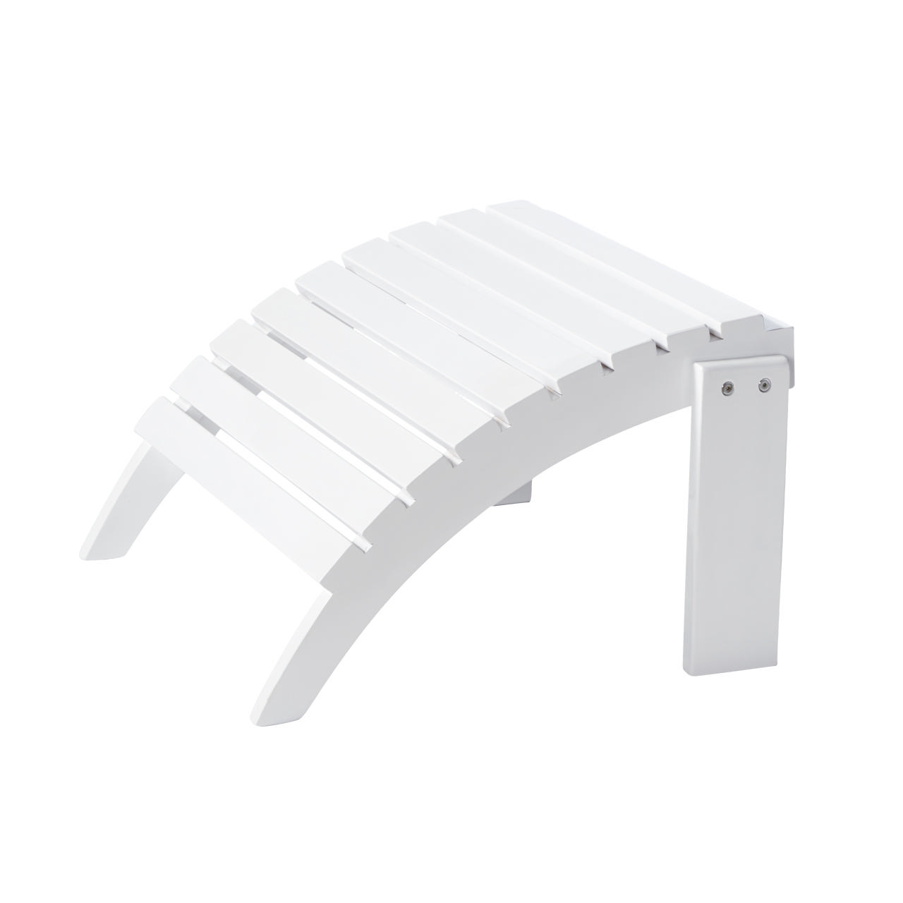 Adirondack Footstool - White