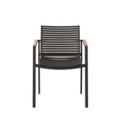 Mood Square Chair with Low Back - Anthracite