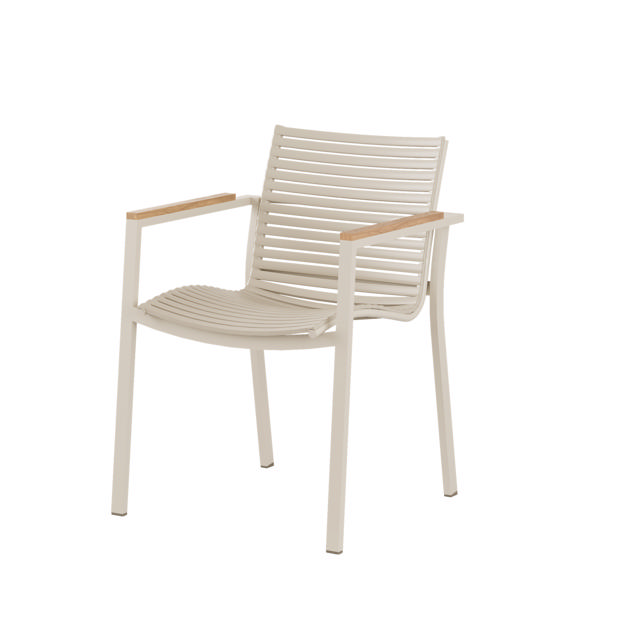MOOD Square Chair with Low Back - Sandy Grey
