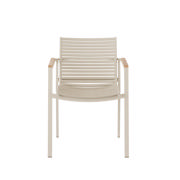 MOOD Square Chair with Low Back - Sandy Grey