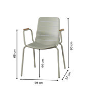 Parc Chair - Willow Green