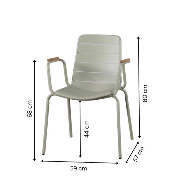 Parc Chair - Willow Green