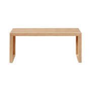Rib Three-Seater Bench - Bamboo