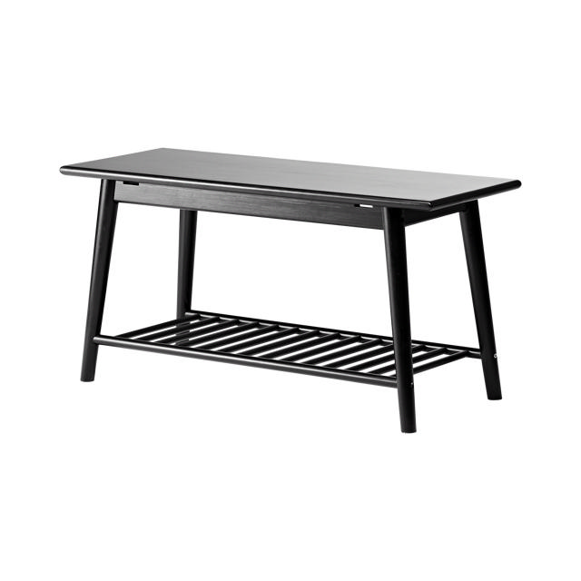 Noble Hallway Bench - Black