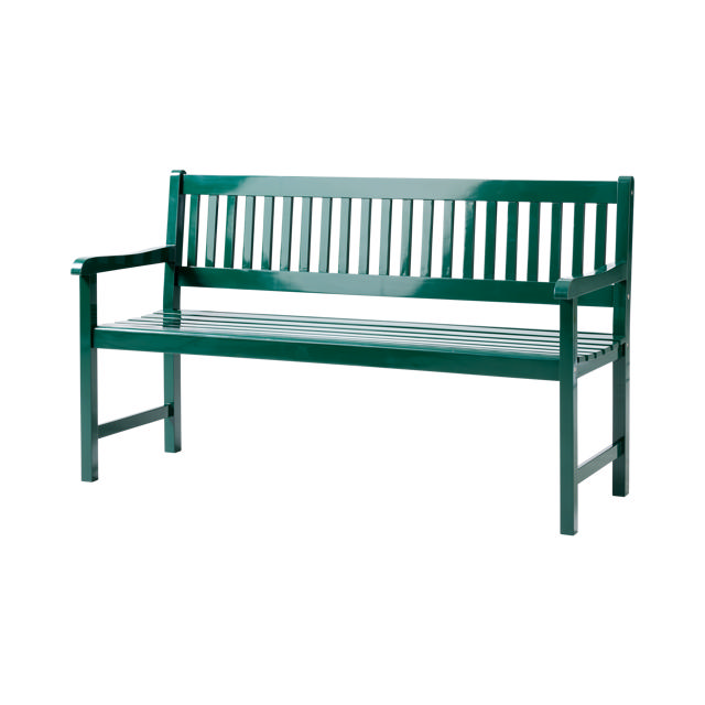 Brighton Bench Three-Seater - Green 