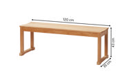 Vega Two-seater Bench - Teak