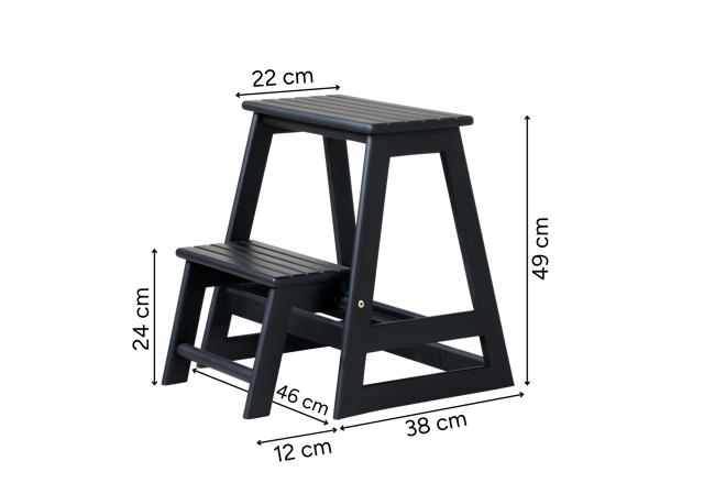 Skala Step Stool - Black