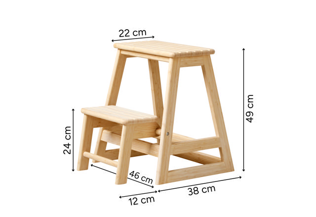 Skala Step Stool - Bamboo