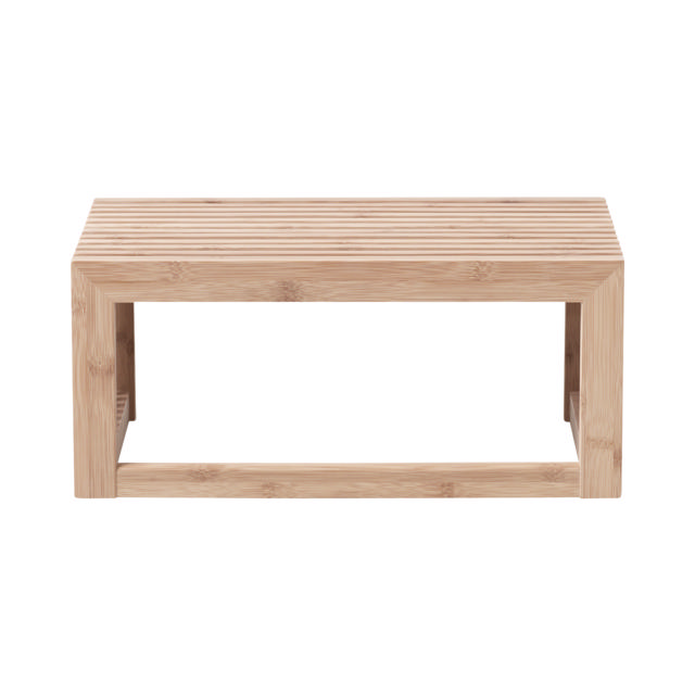 Rib Small Wardrobe Shelf - Bamboo