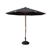 Shade Capri Parasol - Black