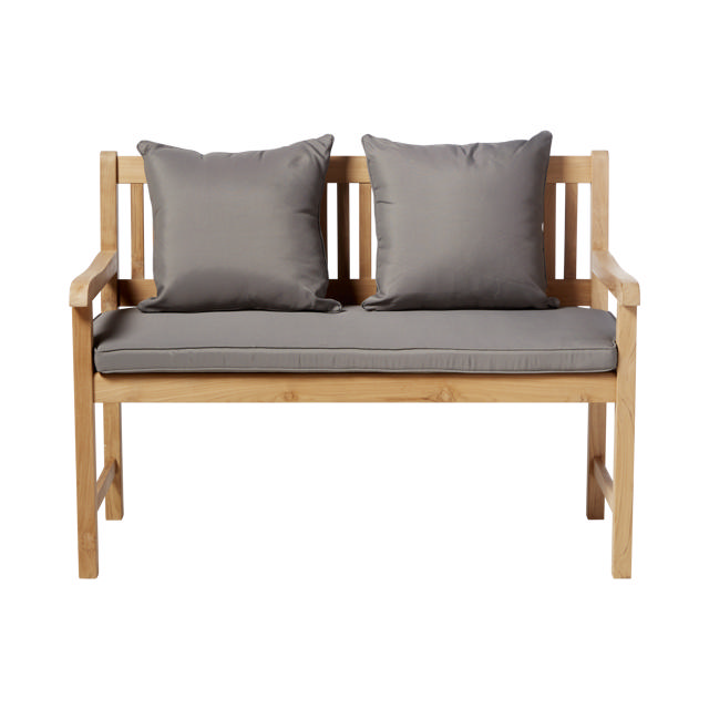 Rosenborg Cushion for Two-Seater Bench - Grey