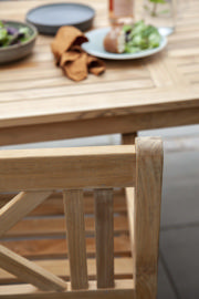 Rosenborg Set - Three-Seater Bench, Two Chairs & Table - Teak