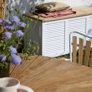 Ellen Set - 150 cm Table & Six Chairs - White