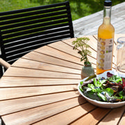 Ellen & Mood Classic Set - Table 150 cm & Six Chairs - Anthracite