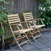 Butterfly & York - Drop-Leaf Table & Four Chairs - Teak