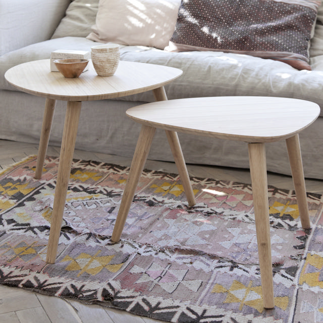 Noble Nesting Tables - Bamboo