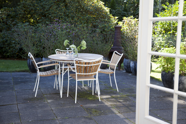 Ellen Table - White 110 cm