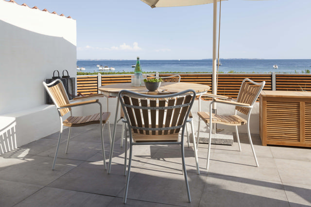 Ellen Table - White 110 cm