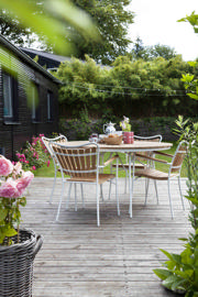 Ellen Table - White 110 cm