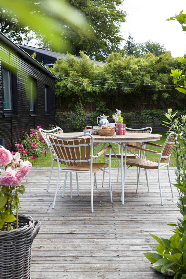 Ellen Table - White 110 cm