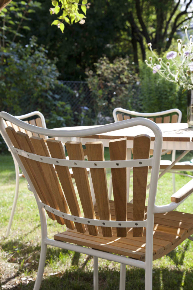 Ellen Table - White 110 cm