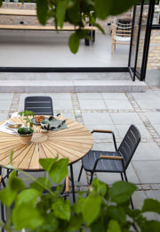 Ellen Table - Anthracite 110 cm