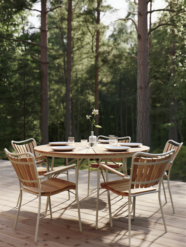 Ellen Table - Sandy Grey 130 cm