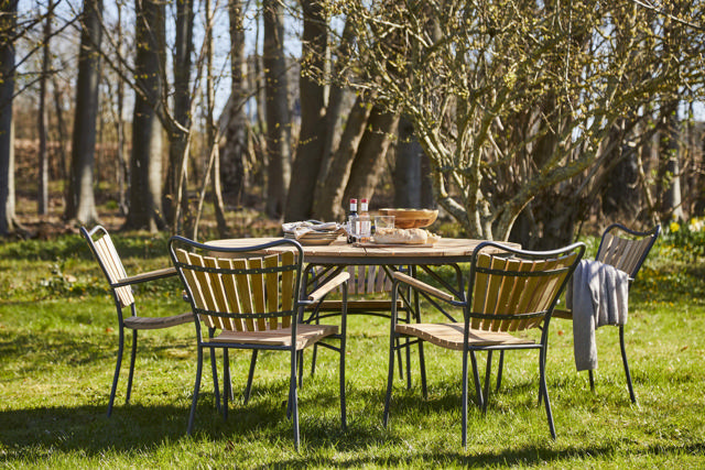 Ellen Table - Anthracite 130 cm