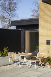 Ellen Café Table - White 80 cm